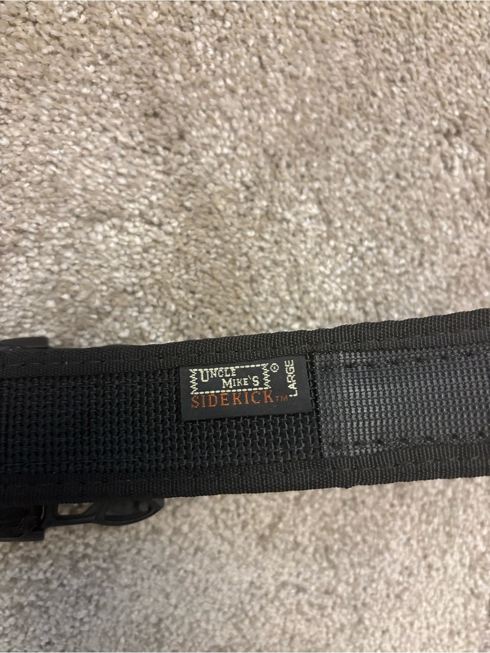 Uncle Mike’s Velcro duty belt size large